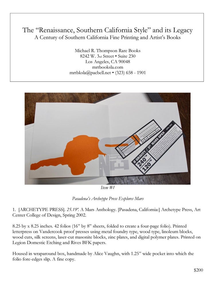 Southern California Fine Printing