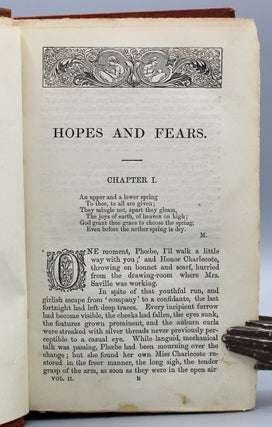 Hopes and Fears; or, Scenes from the Life of a Spinster. By the Author of ‘The Heir of Redclyffe,’ ‘Heartsease,’ &c.