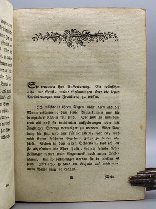 Bemerkungen über die französische Revoluzion und das Betragen einiger Gesellschaften in London bey diesen Ereignissen.
