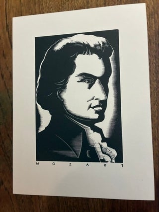 Great Composers from 12 Wood Engravings by Paul Landacre.