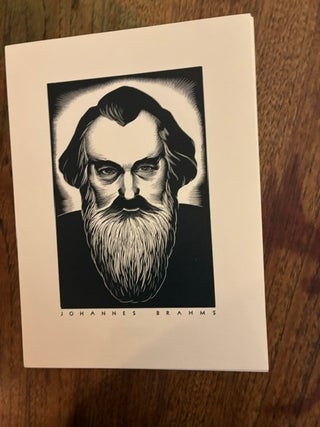 Great Composers from 12 Wood Engravings by Paul Landacre.