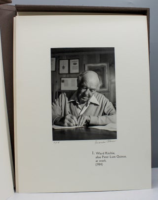Type-Faces: A Photographic Study of Ward Ritchie. With a Foreword by Lawrence Clark Powell.