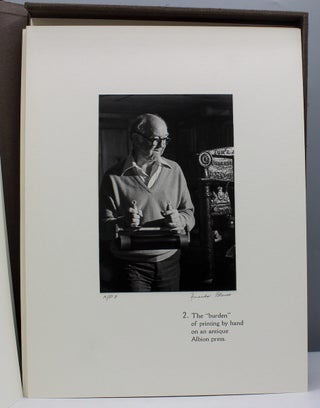 Type-Faces: A Photographic Study of Ward Ritchie. With a Foreword by Lawrence Clark Powell.