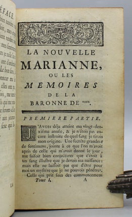 La Nouvelle Marianne, ou les Mémoires de la Baronne de ****.