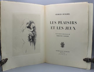 Les Plaisirs et les jeux. Eaux-Fortes Originales de Marianne Clouzot.