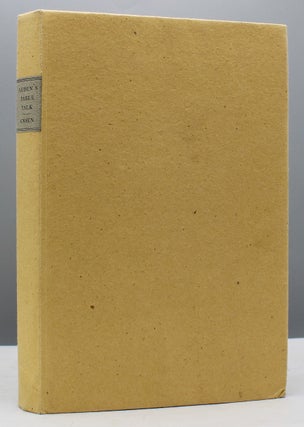 Item #13266 The Table Talk of W.H. Auden. Edited by Nicholas Jenkins with an Introduction by...