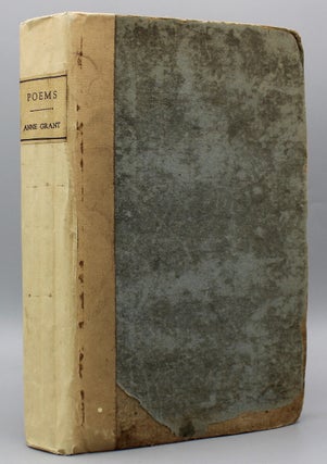 Item #13899 Poems on Various Subjects. Grant Mrs, Anne