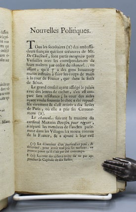 Le Gazetier cuirassé ou Anecdotes scandaleuses de la Cour de France.…Imprimé à cent lieües de la Bastille, à l’enseigne de la biberté.