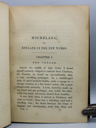 Hochelaga; or, England in the New World...Edited by Eliot Warburton...Second Edition, Revised.