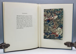The Principal Antique Patterns of Marbled Papers. Made and Described by Anne Chambers With an Introduction by Bernard Middleton.