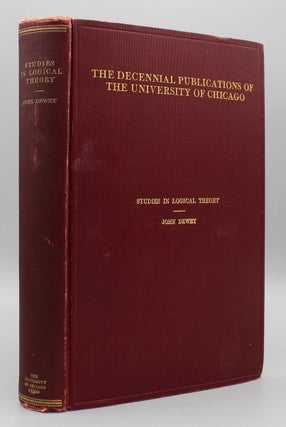Item #1447 Studies in Logical Theory.; With the co-operation of members and fellows of the...