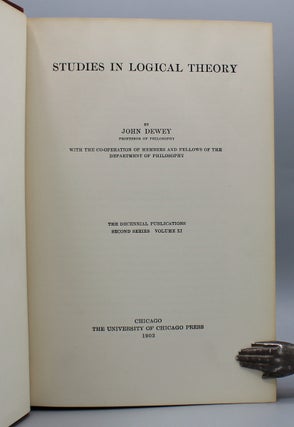 Studies in Logical Theory.; With the co-operation of members and fellows of the Department of Philosophy.