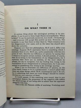 From a Logical Point of View. 9 Logico-Philosophical Essays. Second edition, revised.