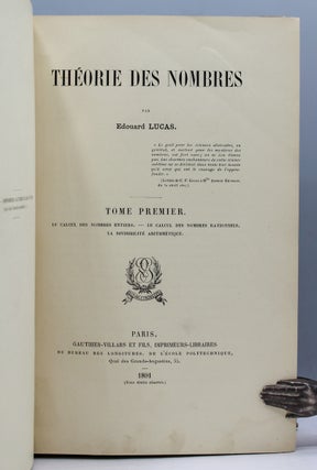 Theorie des Nombres. Tom Premier [All issued.] Le Calcul des Nombres Entiers.—Le Calcul Des Nombres Rationnels. La Divisibilité Arithmetique.