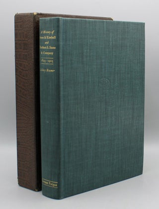 Item #14915 A History of Stone & Kimball and Herbert S. Stone & Co. with a Bibliography...