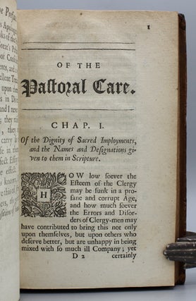 A Discourse of the Pastoral Care. Written by the Right Reverend Father in God, Gilbert, Lord Bishop of Sarum.