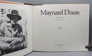 Maynard Dixon Artist of the West.