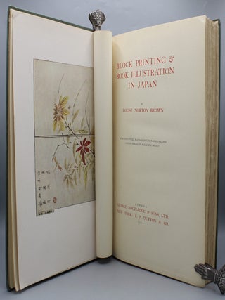 Block Printing and Book Illustration in Japan. With Forty-Three Illustrations (Eighteen in Colours), Indexes of Titles and Artists.