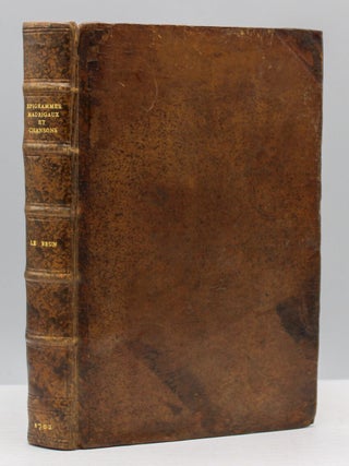 Item #15182 Epigrammes, madrigaux et chansons. Le Brun, Louis-Antoine