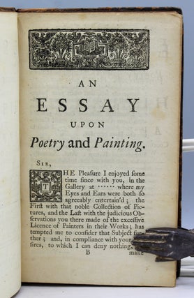 An Essay upon Poetry and Painting with Relation to the Sacred and Profane History. With an appendix concerning obscenity in writing.