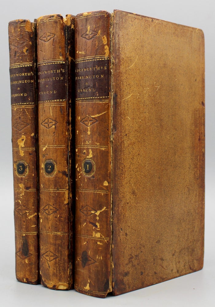 Item #15311 Harrington, A Tale; and Ormond, A Tale. In three volumes. Maria Edgeworth.