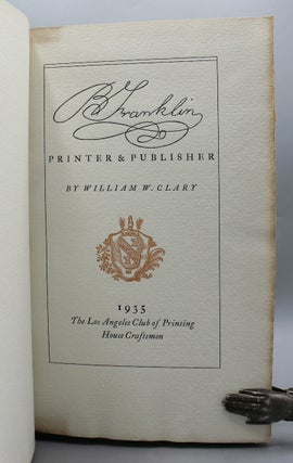 B. Franklin Printer & Publisher.