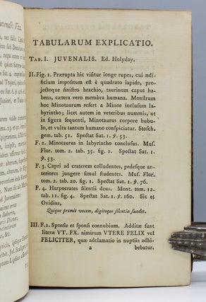 D. Junii Juvenalis et Auli Persii Flacci Satyrae. Tabulis Aeneis Illustravit, et Notas Variorum Selectas, Suasque Addidit G.S.