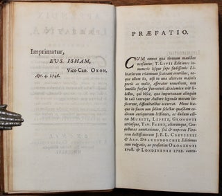Appendix Liviana, Continens I. Selectas Codicium MSS. & Editionum antiquarum Lectones, praecipuas Variorum Emendationes, & Supplemanta Lacunarum...II. J Freinshemii Supplementorum Libros X.