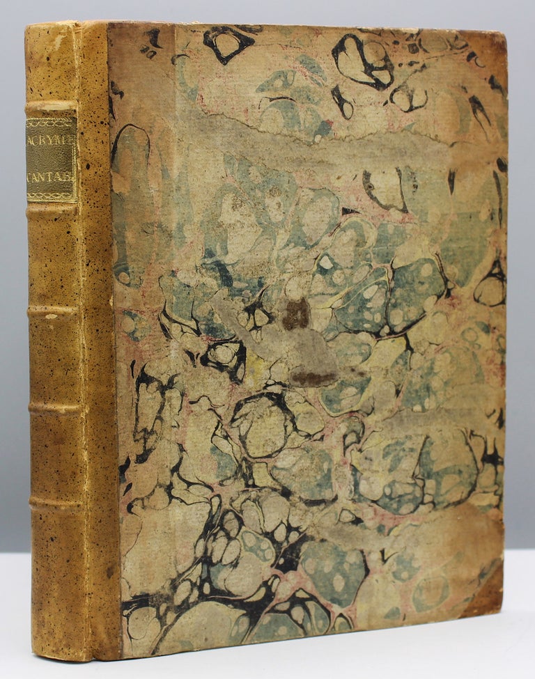 Item #15571 [Poetical Miscellany]. Lacrymae Cantabrigiensis in obitum serenissimae Reginae Mariae. Cambridge University.
