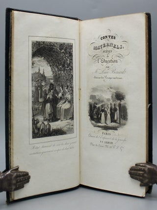 Item #15642 Contes maternels. Scenes de l'Education. Children's books, Laure Bernard