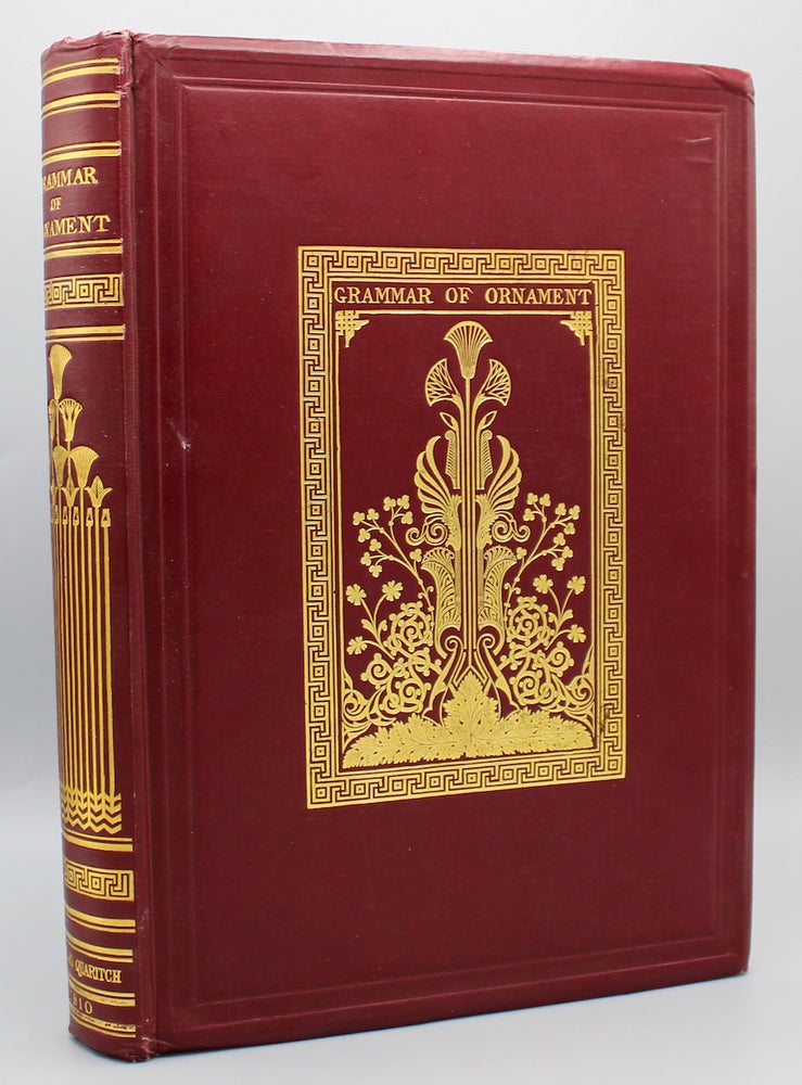 Item #15736 The Grammar of Ornament. Illustrated by Examples from Various Styles of Ornament. One Hundred and Twelve Plates. Owen Jones.