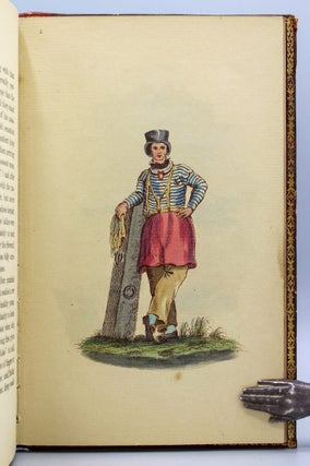 Manners & Customs of the French. Fac-simile of the scarce 1815 edition. With ten whole-page amusing and prettily tinted illustrations printed from the original copper plates (copper plates now destroyed).