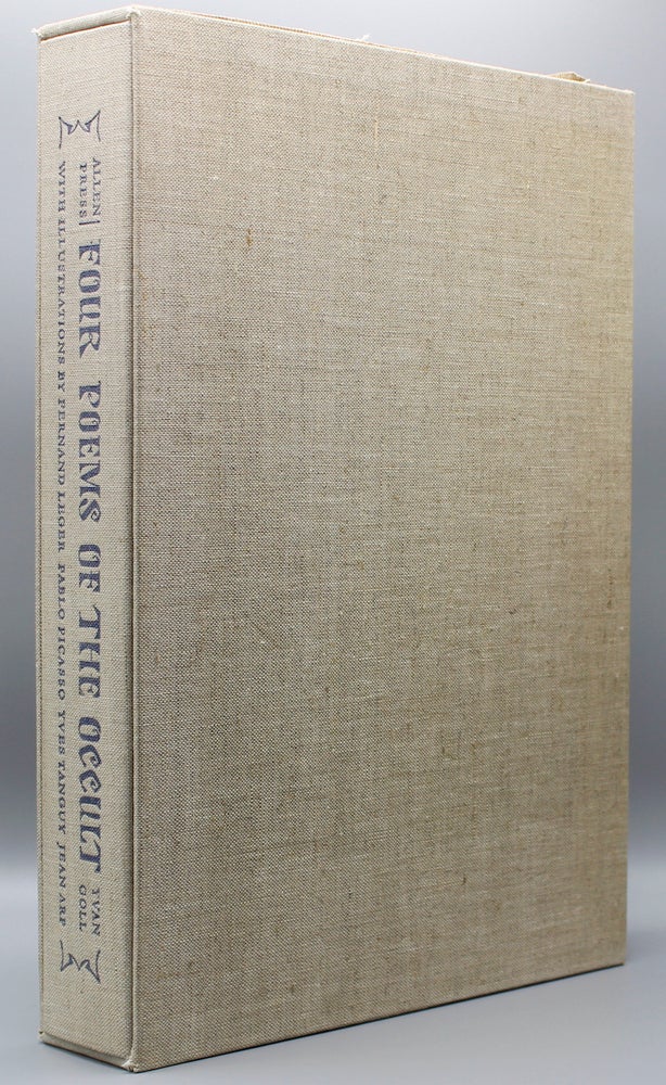 Item #15888 Four Poems of the Occult. Illustrations by Fernand Leger, Pablo Picasso, Yves Tanguy and Jean Arp. Edited & with introductions by Francis Carmody. Yvan Goll.