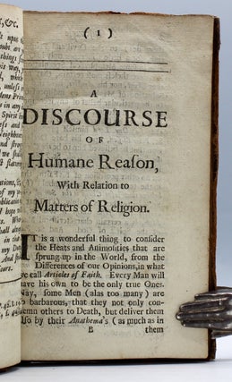 A Discourse of Humane Reason: With Relation to Matters of Religion.