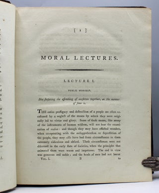 Lectures on the Universal Principles and Duties of Religion and Morality as they have been read in Margaret-Street, Cavendish-Square, in the Years 1776, and 1777.