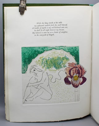 The Song of Solomon. With etchings and aquatints by Susan Allix. Privately printed and illustrated.
