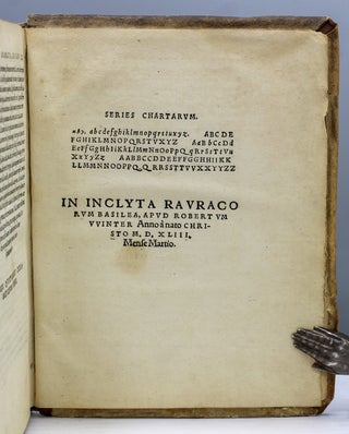 Oratoriarum Institutionum Libri XII. Opera ac Studio Joachimi Camerarii, Joannis Sicardi...Adiecimus Guihelmi Philandri...Castigationes...
