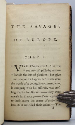 The Savages of Europe. From the French. [Translated by James Pettit Andrews]