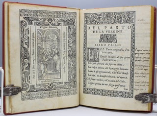 Del parto della Vergine del Sanazaro libri tre, Tradotto in versi Toscani da Giovanni Giolito de Ferrare...