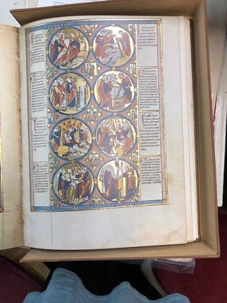 Item #16246 Bible Moralisée. Faksimile-Ausgabe Im Originalformat Des Codex Vindobonensis 2554...