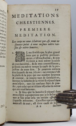 Meditations Chrestiennes, Par L'Auteur De la Recherche de la Vérité.