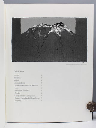 In Black and White: Landscape Prints by Claire Van Vliet.