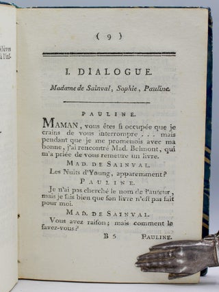 Nouvelle Idée Sur L'Education, ou Essai D'Une Maniere D'Exercer L'Attention. On y a joint diverse morceaux, qui ont pour but d'instruire ou d'amuser les jeunnes persones. Par Madame De La Fite.
