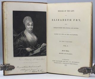Item #16341 Memoir of the Life of Elizabeth Fry, with Extracts from her Journal and Letters,...