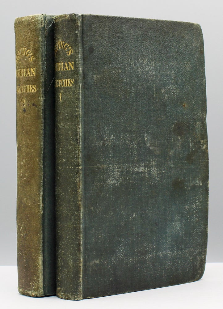 Item #16378 Indian Sketches, Taken During an Expedition to the Pawnee Tribes. By John T. Irving, Jr. John Irving, reat.