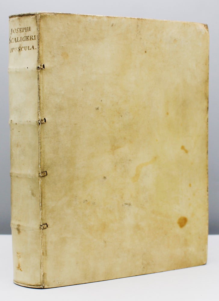 Item #16448 Opuscula Varia Antehac Non Edita. Omnium Catalogum post Praefationem Lector inueniet. [Edited by Isaac Casaubon]. Joseph Justus Scaliger.