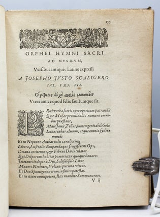 Opuscula Varia Antehac Non Edita. Omnium Catalogum post Praefationem Lector inueniet. [Edited by Isaac Casaubon].