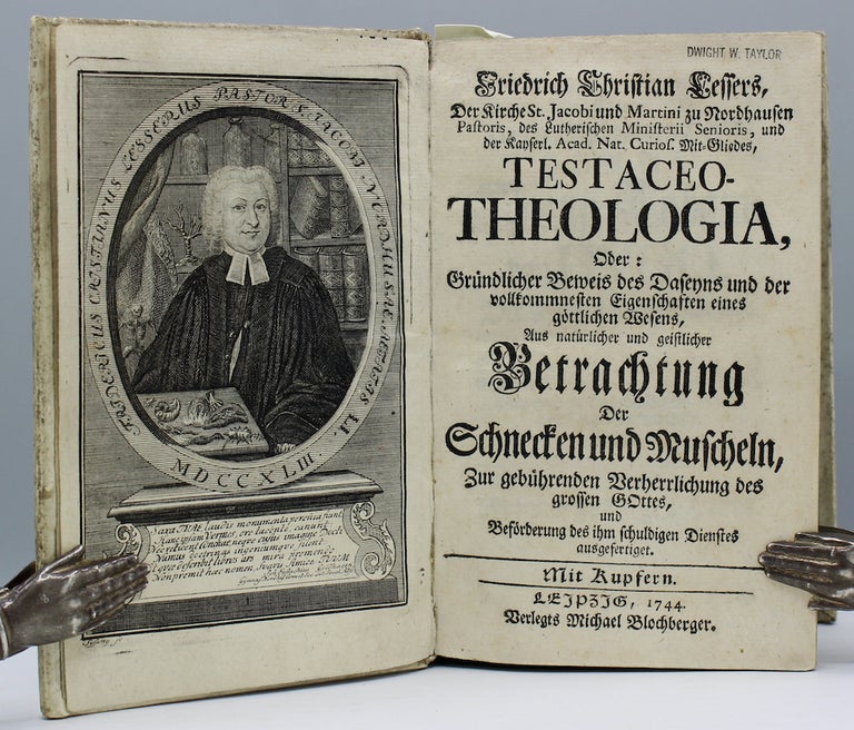 Item #16451 Testaceo-Theologia. Friedrich Christian Lesser.