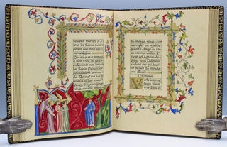 Item #16507 Livre d'Heures. [Manuscript on Japan vellum paper, Book of Hours