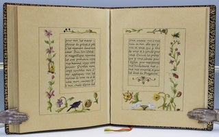 Livre d'Heures. [Manuscript on Japan vellum paper,
